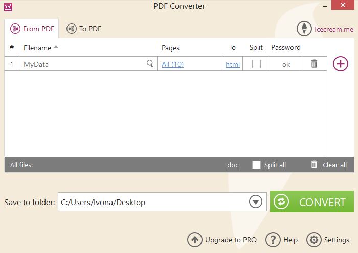 Converting PDF To HTML