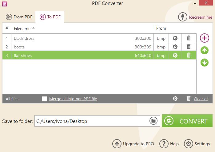 Converting Images To PDF