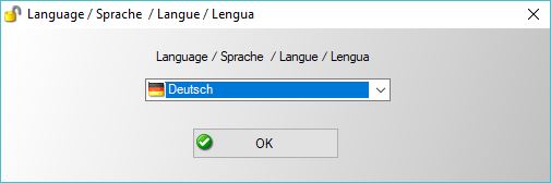 Selecting Default Language