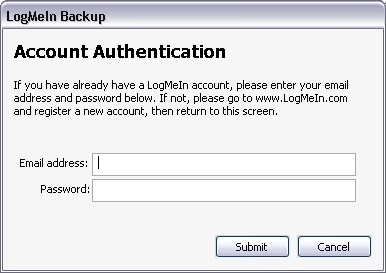 Account authentication