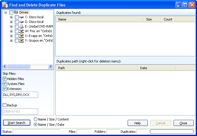 Find and Delete Duplicate Files Tool