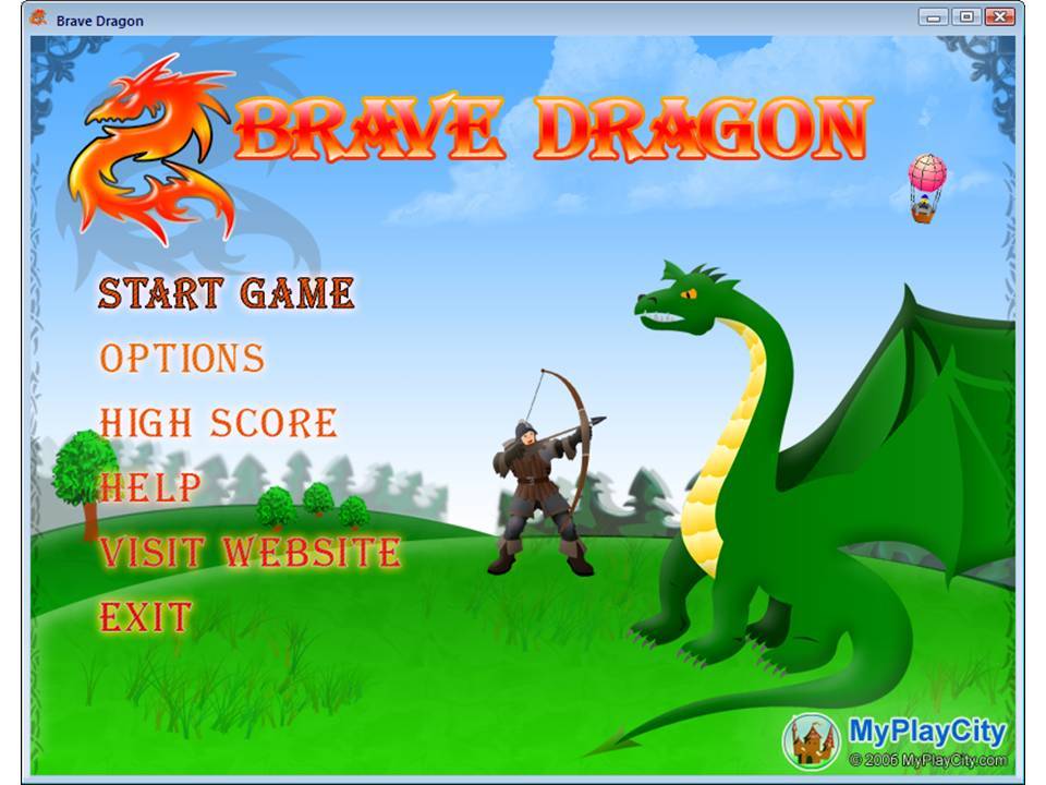 Game Main Screen