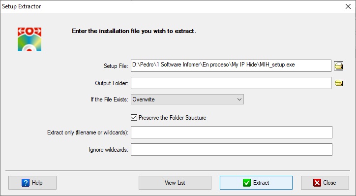 Setup Extractor 