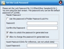Set the Lock Password
