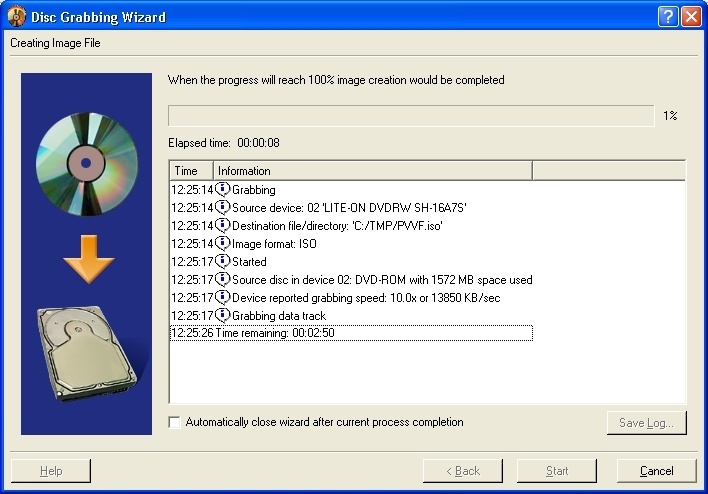 Creating an ISO File from DVD