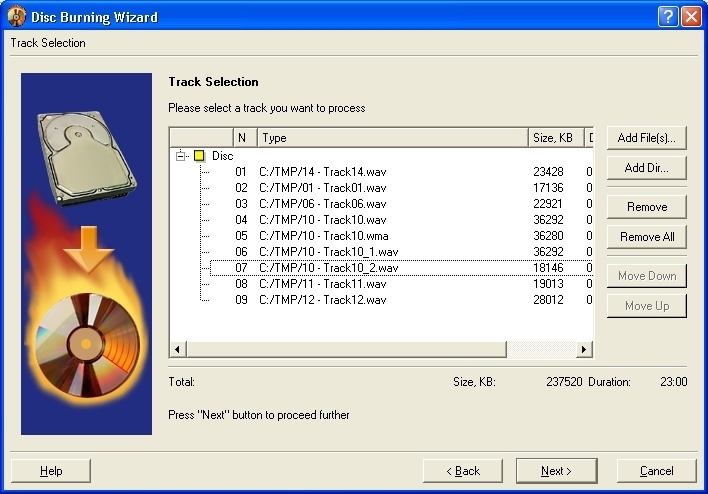 Building an Audio CD