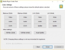 Advanced Codec Settings