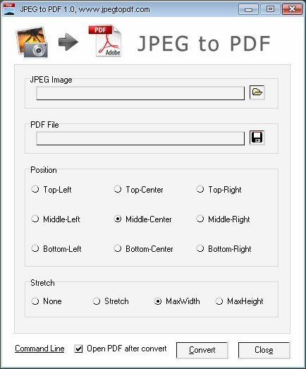 JPEG to PDF 