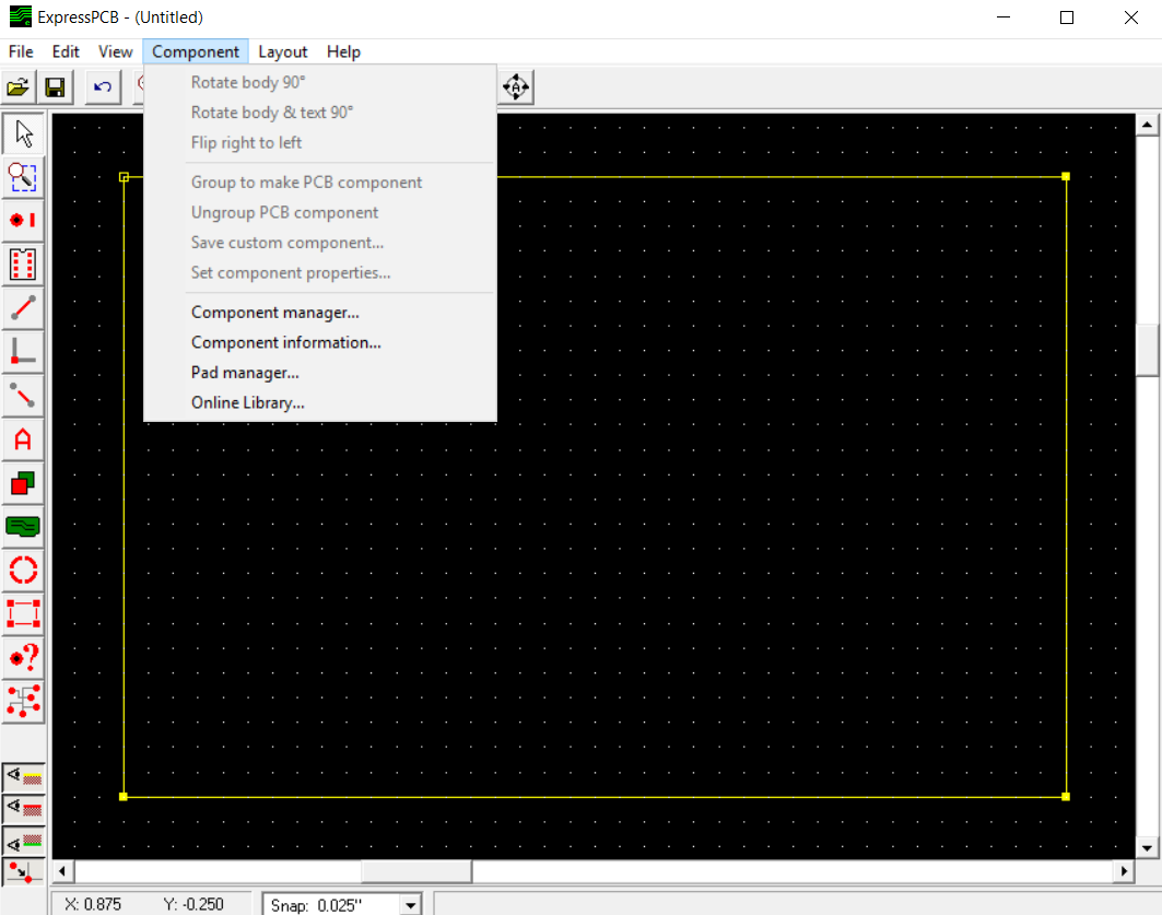 Component tab