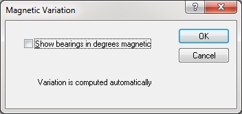 Magnetic variation