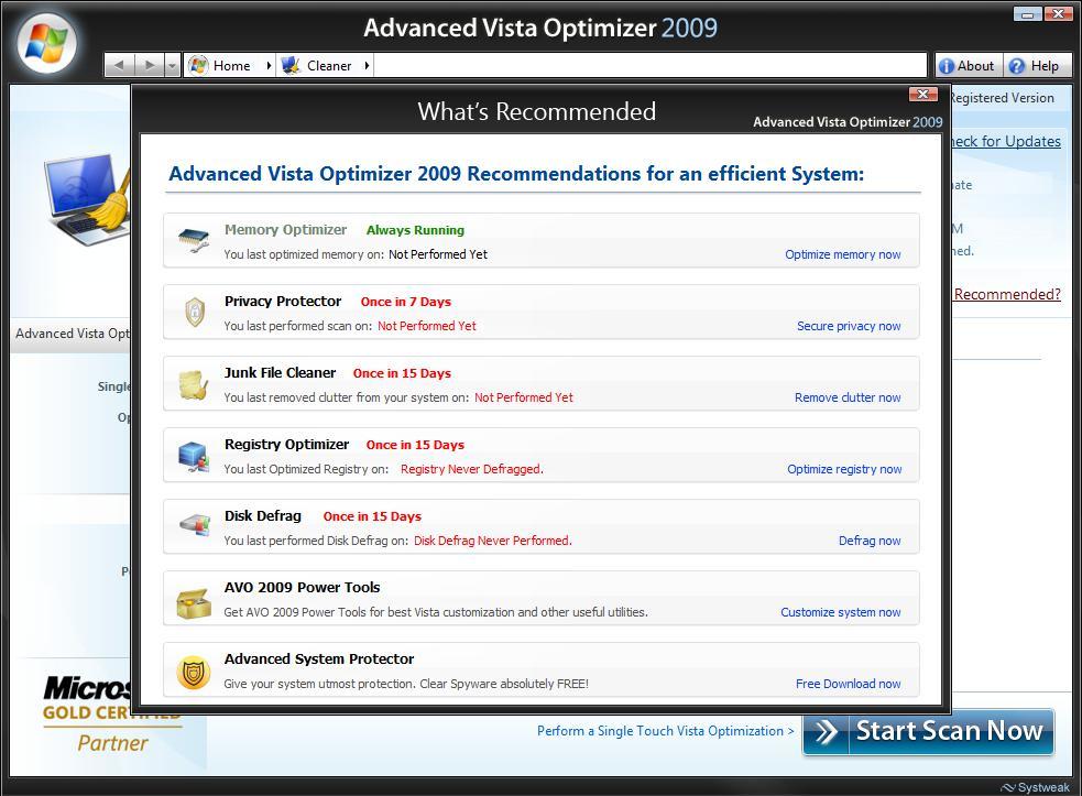 Recommended Optimization Options