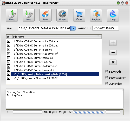 Burning Files To Data CD