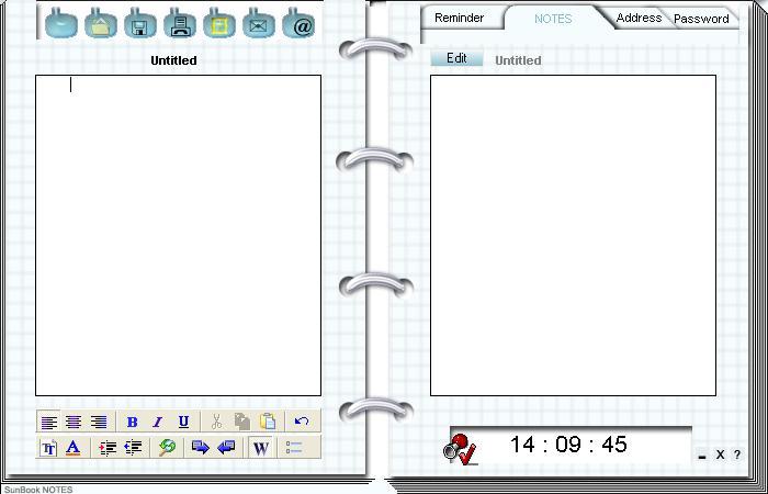 Notes Window