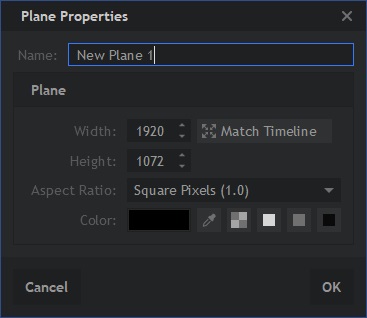 Plane Properties