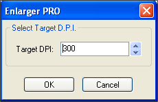 Target Resolution Selector