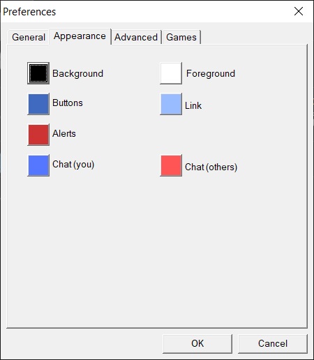 Appearance Preferences