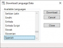 Download Language Data