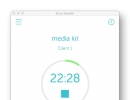 Desktop app timer (light theme) version 2.2