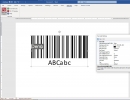 Barcode and Settings in Word