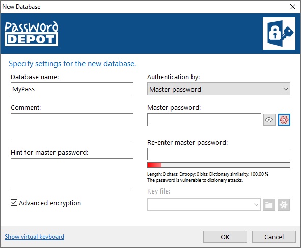 Database Password