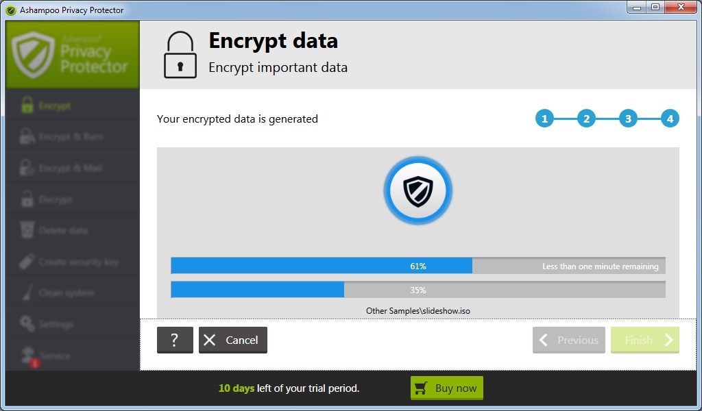 Encrypting Data