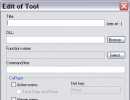 Edit of Tool