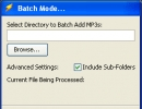 Batch Mode Window