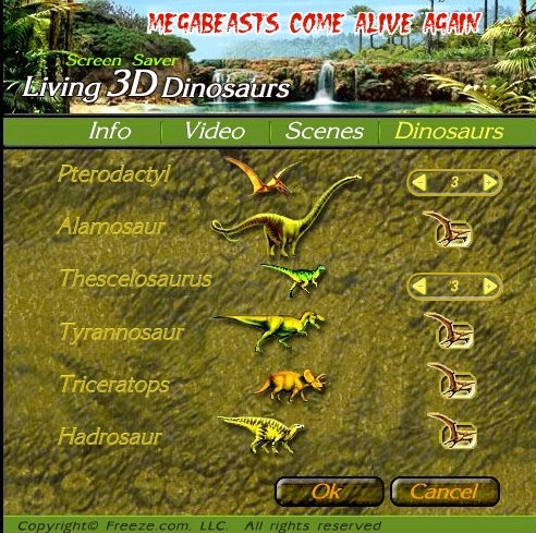 Select Dinosaurs