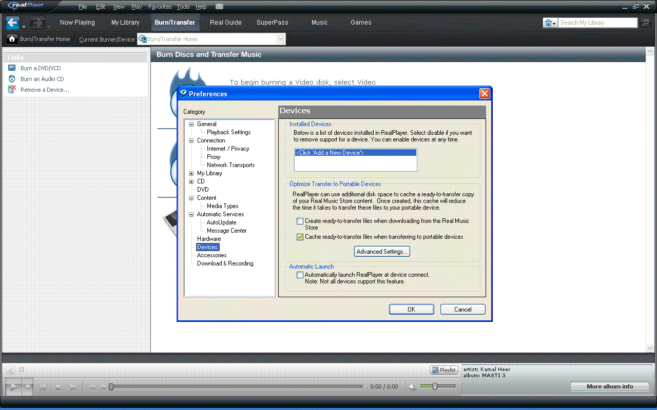 adding or removing portable devices 