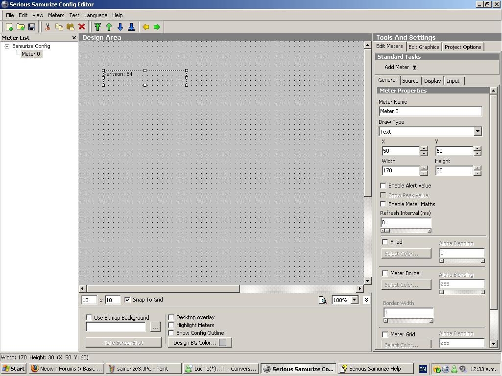 Samurize Configuration Editor