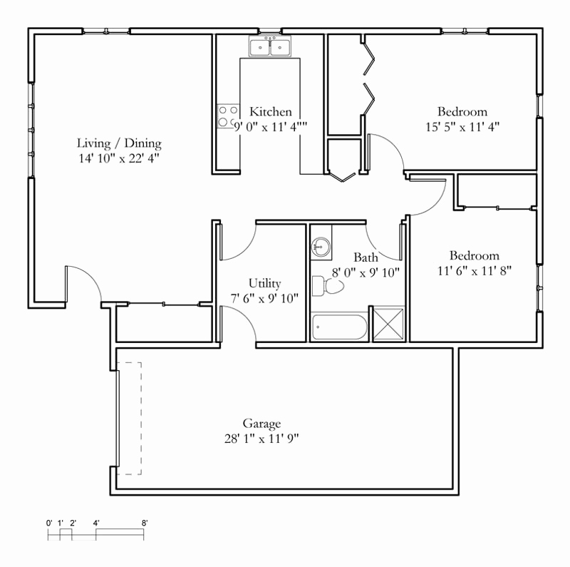 Sample floor plan