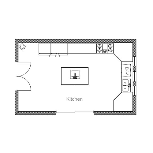 Kitchen plan