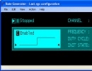 Rate generator window.