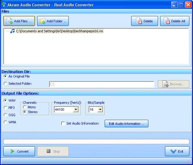 Converter Window