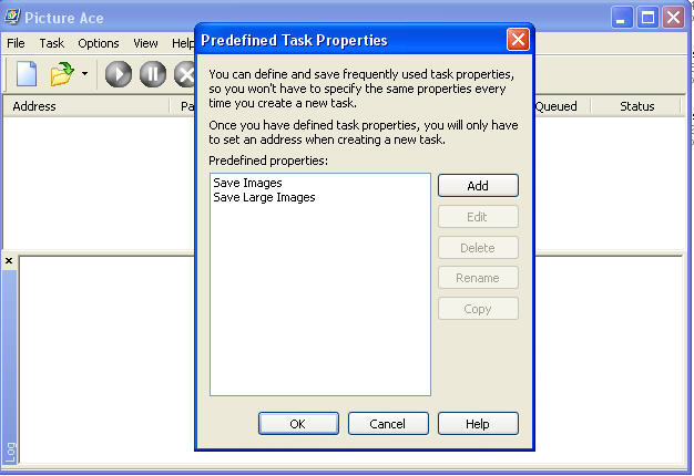 Predefined Task Properties