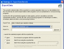 Export Data Records Screen