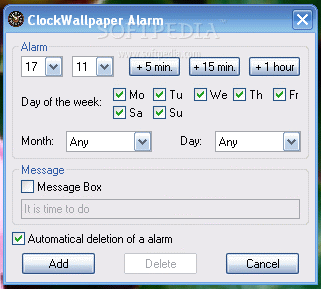 Clock Wallpaper Alarm