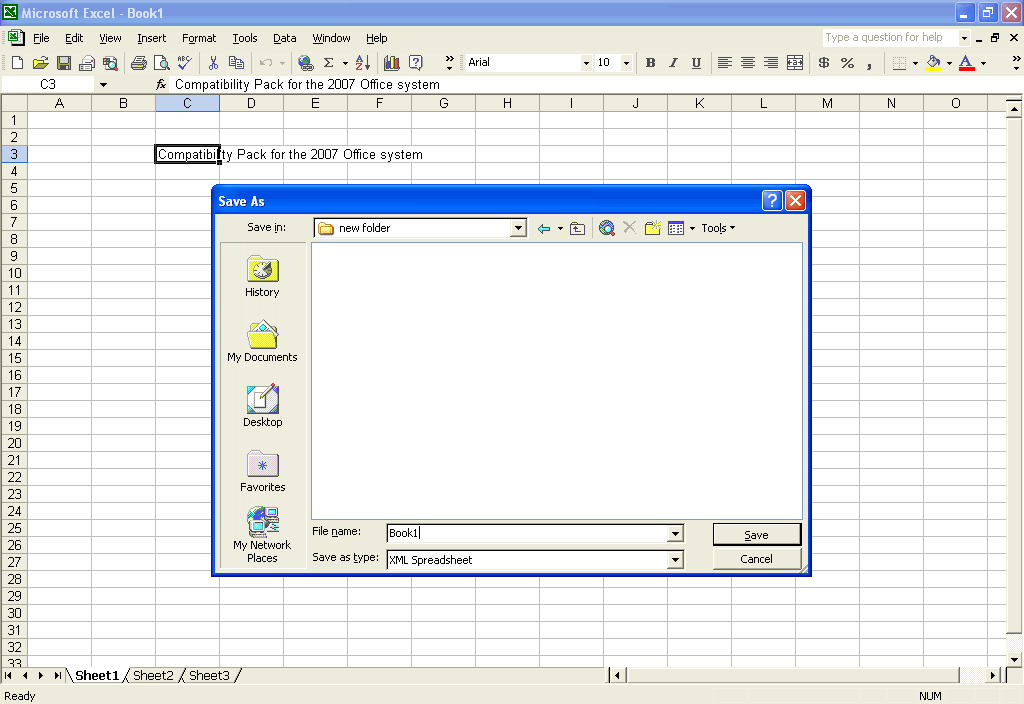 Compatibility Pack for the 2007 Office system