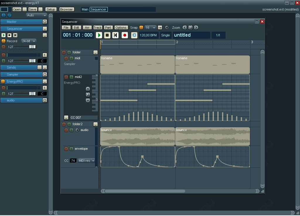 energyXT - General view