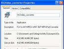 Setup file properties
