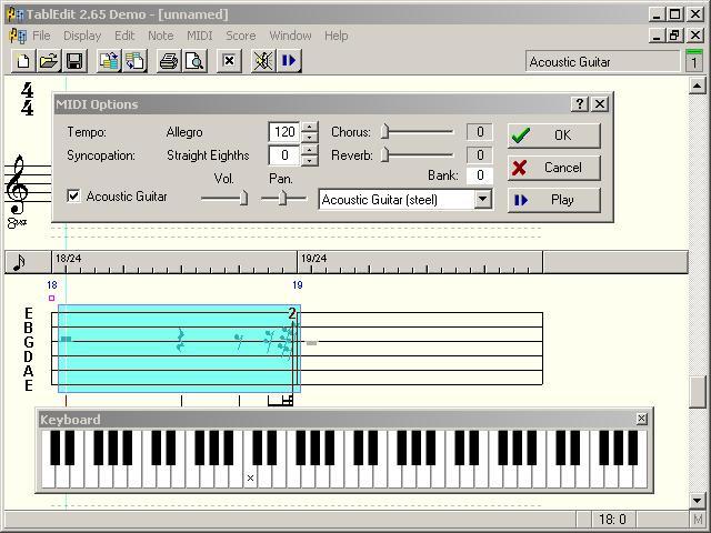 MIDI Options