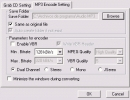 MP3 encode settings