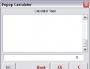 Popup Calculator