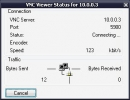 Integrated VNC viewer stats