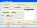 Edit Turn Attributes Dialog