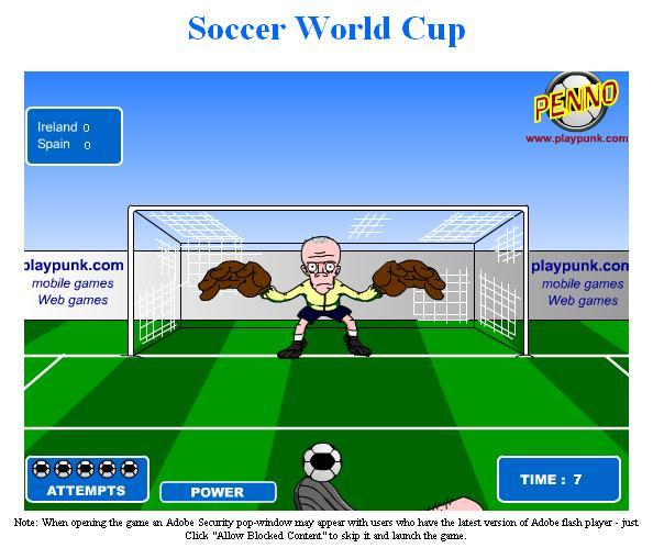 Soccer World Cup-Shooting