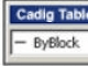 Cadig TableBar for AutoCAD 2005