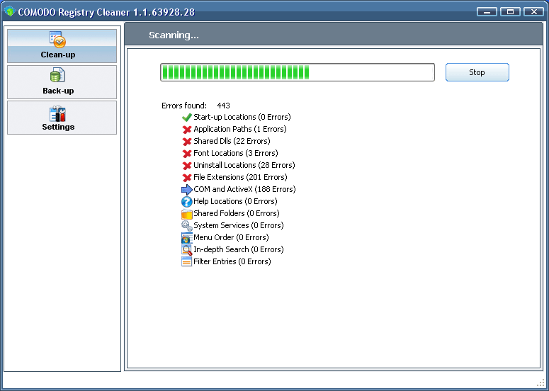 Scanning the Registry