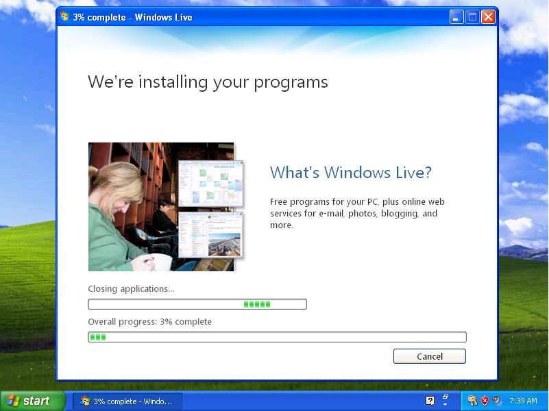 Installing Windows Live Photo Gallery