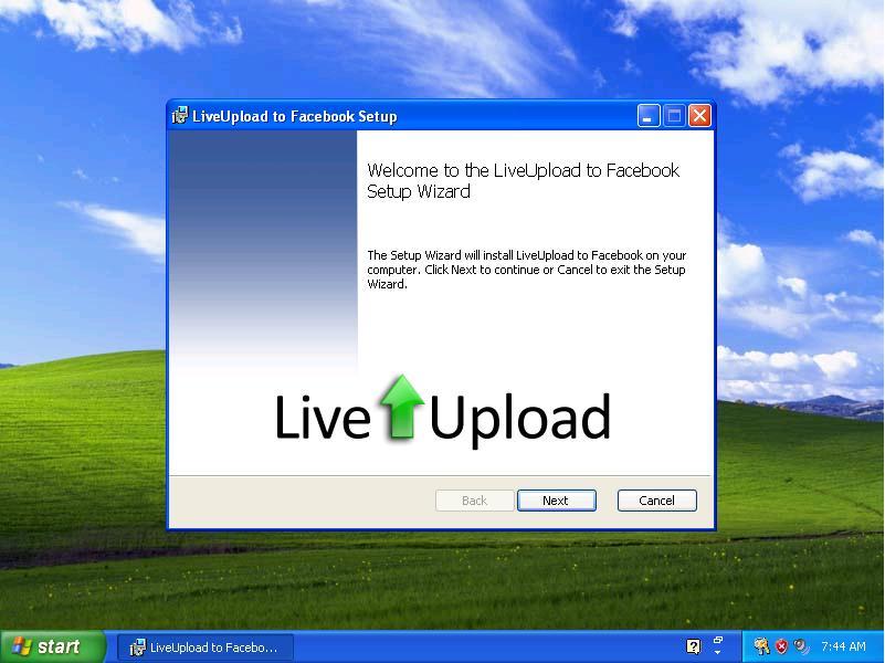 Installing Liveupdate for Facebook